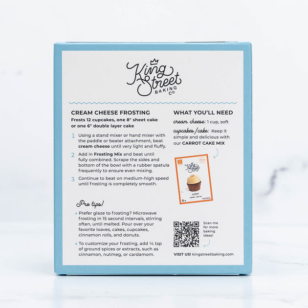 Cream Cheese Frosting Mix – King Street Baking Co